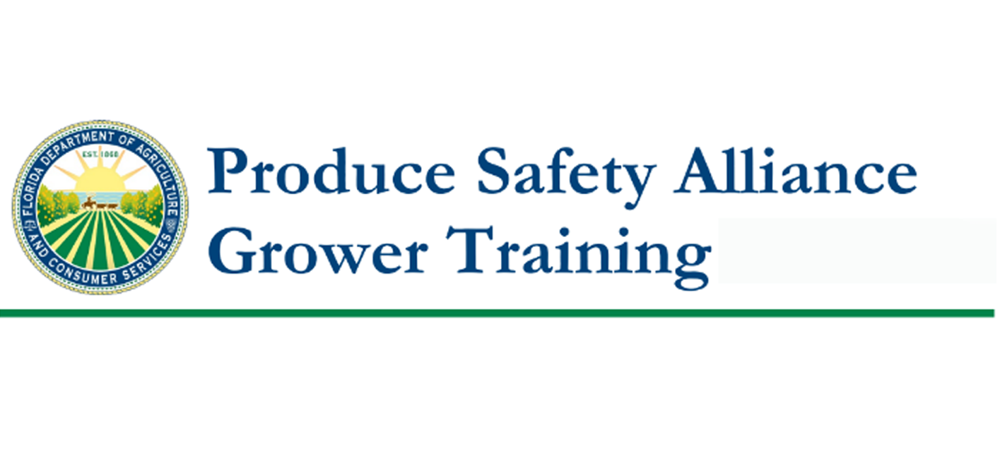 Produce Safety Alliance Growers Training In-Person